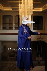 Ensemble abaya broderie