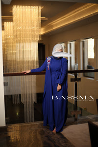 Ensemble abaya broderie