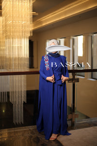 Ensemble abaya broderie